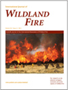 INTERNATIONAL JOURNAL OF WILDLAND FIRE杂志封面
